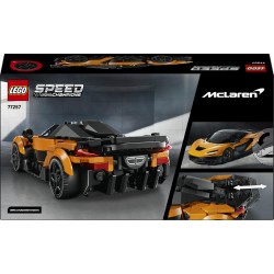LEGO 77257 Speed Champions McLaren W1 Macchina Giocattolo - Modello di Auto con Minifigure da Collezione del Pilota