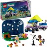 LEGO Friends 42603 Camping-Van Sotto le Stelle con Telescopio Giocattolo, Modellino di Auto 4x4, Mini Bamboline di Nova e Aliya