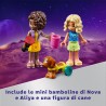 LEGO Friends 42603 Camping-Van Sotto le Stelle con Telescopio Giocattolo, Modellino di Auto 4x4, Mini Bamboline di Nova e Aliya
