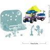 LEGO Friends 42603 Camping-Van Sotto le Stelle con Telescopio Giocattolo, Modellino di Auto 4x4, Mini Bamboline di Nova e Aliya