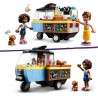 LEGO Friends 42606 Furgoncino del Fornaio, Kit di Costruzioni con Cucina Giocattolo Mobile, Cibo, Mini Bamboline di Aliya e Jul