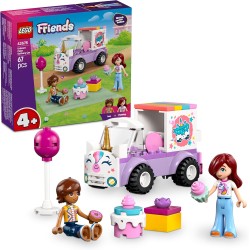 LEGO Friends 42675 Auto-Unicorno per la Consegna di Torte - Gioco Didattico per la Motricità Fine con 2 Mini Bamboline e Access