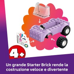 LEGO Friends 42675 Auto-Unicorno per la Consegna di Torte - Gioco Didattico per la Motricità Fine con 2 Mini Bamboline e Access