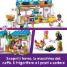LEGO Friends 42677 Il Forno dei Biscottini per Cani - Negozio Giocattolo con 2 Mini Bamboline, 4 Animali, Trasportino, Cibo e A