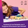 LEGO Friends 42678 Furgone di Accessori per Animali Giocattolo - Set con Veicolo, 2 Mini Bamboline e Figure di Cane, Gatto e Ra