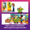 LEGO Friends 42680 Minimarket di Heartlake City - Negozio Giocattolo con 2 Mini Bamboline, Cane, Registratore di Cassa, Accesso