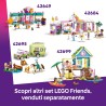 LEGO Friends 42692 Bancarella dei Gelati con Palloncini - Negozio Giocattolo con Bici, 2 Mini Bamboline, Accessori, Cibo e Masc