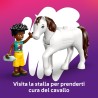 LEGO Friends 42696 Clinica Veterinaria Giocattolo per Animali - Gioco Didattico con Stalla per Cavalli, 2 Mini Bamboline, Cagno