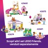 LEGO Friends 42696 Clinica Veterinaria Giocattolo per Animali - Gioco Didattico con Stalla per Cavalli, 2 Mini Bamboline, Cagno