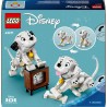 LEGO ǀ 43271 Disney Pongo e Peggy - La Carica dei Cento e Uno - Animali Giocattolo per il Gioco e l Esposizione - Figure con Te