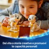 LEGO ǀ 43271 Disney Pongo e Peggy - La Carica dei Cento e Uno - Animali Giocattolo per il Gioco e l Esposizione - Figure con Te
