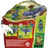 LEGO NINJAGO 71849 Nya Contro Spinner Mostro della Mutazione - Giocattolo Ninja Rotante con Lanciatore, Trottola da Combattimen