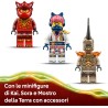 LEGO NINJAGO 71851 Battle Pack Mech Drago di Kai - Action Figure Giocattolo con 3 Minifigure e Katana Ninja