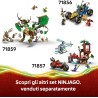 LEGO NINJAGO 71851 Battle Pack Mech Drago di Kai - Action Figure Giocattolo con 3 Minifigure e Katana Ninja
