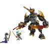 LEGO NINJAGO 71854 Mech della Missione di Cole e Drago Zane - Giocattolo Ninja con Action Figure, 3 Minifigure e Spade