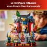 LEGO NINJAGO 71866 Display Personaggi Ninja – 15° Anniversario – Kit di Modellismo con Porta del Monastero, 8 Minifigure da Col
