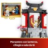 LEGO NINJAGO 71866 Display Personaggi Ninja – 15° Anniversario – Kit di Modellismo con Porta del Monastero, 8 Minifigure da Col