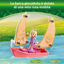 LEGO 75681 Wicked Glinda, Elphaba e Nessarose all Università di Shiz - Gioco da Costruire con Barca, 3 Mini Bamboline e Accesso