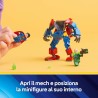 LEGO 76302 DC Mech di Superman Contro Lex Luthor - Action Figure Giocattolo del Supereroe Snodabile con 2 Minifigure