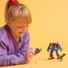 LEGO 76302 DC Mech di Superman Contro Lex Luthor - Action Figure Giocattolo del Supereroe Snodabile con 2 Minifigure