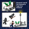 LEGO 76459 Harry Potter Fuga da Privet Drive di Hagrid e Harry - Moto Giocattolo con 4 Minifigure incl. 2 Mangiamorte e una Sce