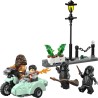 LEGO 76459 Harry Potter Fuga da Privet Drive di Hagrid e Harry - Moto Giocattolo con 4 Minifigure incl. 2 Mangiamorte e una Sce