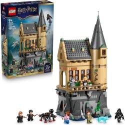 LEGO 76463 Harry Potter Castello di Hogwarts: Ala dell’Infermeria Giocattolo - Kit di Modellismo Fai da Te con 7 Minifigure tra