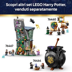 LEGO 76463 Harry Potter Castello di Hogwarts: Ala dell’Infermeria Giocattolo - Kit di Modellismo Fai da Te con 7 Minifigure tra