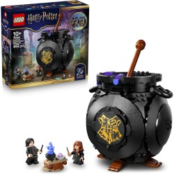 LEGO 76464 Harry Potter Calderone: Lezione di Pozioni Segrete - Decorazione Giocattolo Cameretta con Patronus da Collezione e M