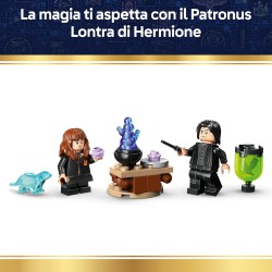 LEGO 76464 Harry Potter Calderone: Lezione di Pozioni Segrete - Decorazione Giocattolo Cameretta con Patronus da Collezione e M
