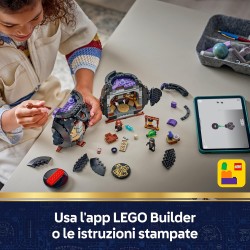 LEGO 76464 Harry Potter Calderone: Lezione di Pozioni Segrete - Decorazione Giocattolo Cameretta con Patronus da Collezione e M