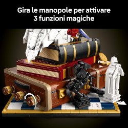 LEGO 76466 Harry Potter Pietra Filosofale – Edizione del Collezionista - Regali per la Festa del Papà - Modellino Fai da Te - D