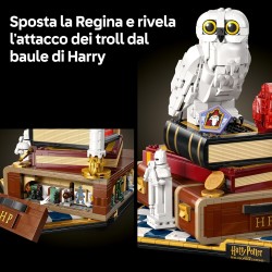 LEGO 76466 Harry Potter Pietra Filosofale – Edizione del Collezionista - Regali per la Festa del Papà - Modellino Fai da Te - D