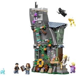 LEGO 76467 Harry Potter La Casa di Luna Lovegood Giocattolo - Modellino in Miniatura con Mattoncino Luminoso e 5 Minifigure - D