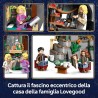 LEGO 76467 Harry Potter La Casa di Luna Lovegood Giocattolo - Modellino in Miniatura con Mattoncino Luminoso e 5 Minifigure - D