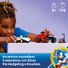 LEGO 77118 Sonic the Hedgehog Auto di Silver vs. Monster Truck di Knuckles Giocattolo - Include 2 Minifigure e 2 Chaos Emeralds