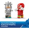 LEGO 77118 Sonic the Hedgehog Auto di Silver vs. Monster Truck di Knuckles Giocattolo - Include 2 Minifigure e 2 Chaos Emeralds