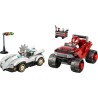 LEGO 77118 Sonic the Hedgehog Auto di Silver vs. Monster Truck di Knuckles Giocattolo - Include 2 Minifigure e 2 Chaos Emeralds