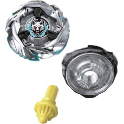 Hasbro Beyblade X, Starter Pack, Sterling Wolf 3-80FB UX con trottola e Lanciatore