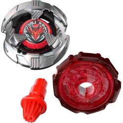 Hasbro Beyblade X, Set Starter Pack Shelter Drake 7-80GP BX con Trottola e Lanciatore