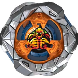 Hasbro Beyblade X, Set Starter Pack Rock Golem 1-60UN UX con Trottola e Lanciatore