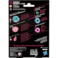 Hasbro Beyblade X, Set Starter Pack Wriggle Kraken S 3-85O CX, Trottola e Lanciatore