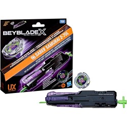 Hasbro Beyblade X, Set con Lanciatore Victory con Rotazione a Destra e Impugnatura