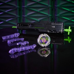 Hasbro Beyblade X, Set con Lanciatore Victory con Rotazione a Destra e Impugnatura