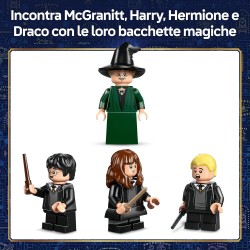 LEGO Harry Potter 76460 Castello di Hogwarts: Cerimonia del Cappello Parlante Giocattolo - Minifigure da Collezione Patronus ol
