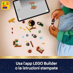 LEGO Harry Potter 76460 Castello di Hogwarts: Cerimonia del Cappello Parlante Giocattolo - Minifigure da Collezione Patronus ol