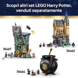 LEGO Harry Potter 76460 Castello di Hogwarts: Cerimonia del Cappello Parlante Giocattolo - Minifigure da Collezione Patronus ol