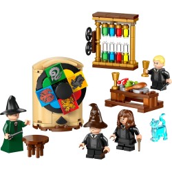 LEGO Harry Potter 76460 Castello di Hogwarts: Cerimonia del Cappello Parlante Giocattolo - Minifigure da Collezione Patronus ol