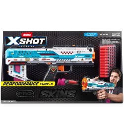 ZURU - X-Shot Skins Lanciatore Performance Fury-X con 40 dardi