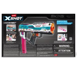 ZURU - X-Shot Skins Lanciatore Performance Fury-X con 40 dardi
